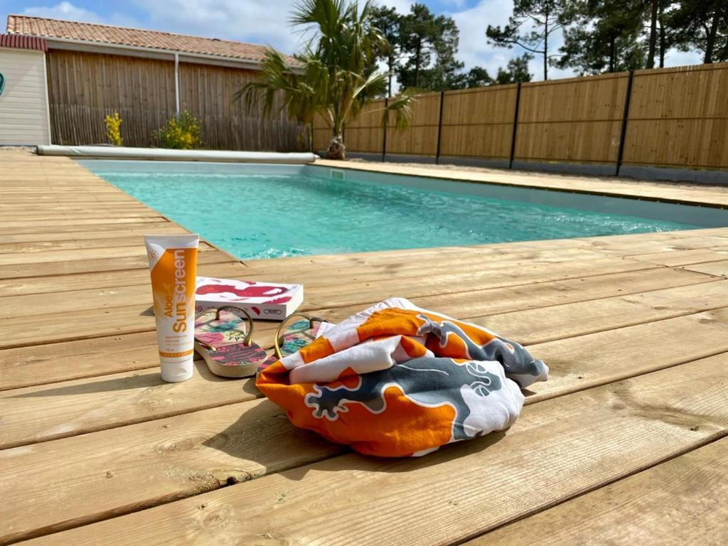 Villashomeclet - Villa Palm Beach Vensac Bagian luar foto
