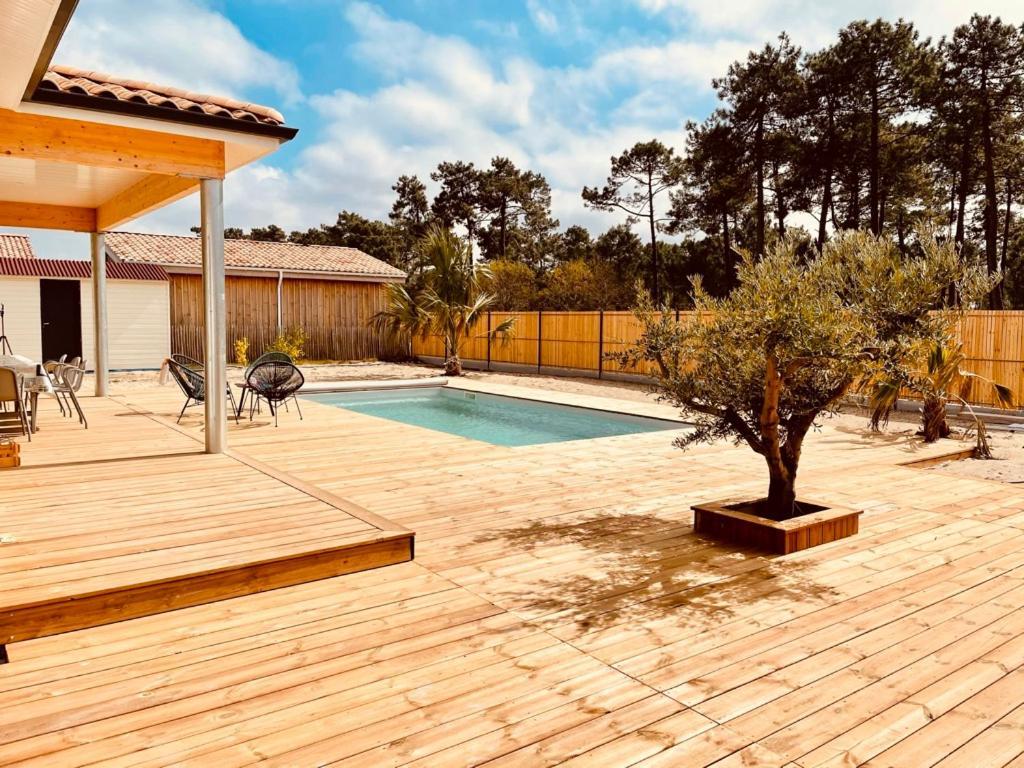 Villashomeclet - Villa Palm Beach Vensac Bagian luar foto